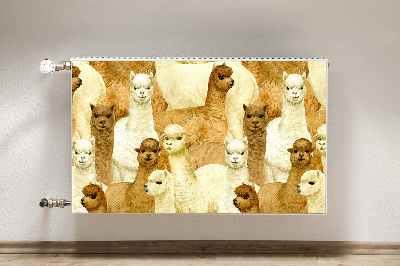 Radiator cover Alpaca