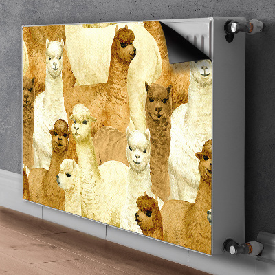 Radiator cover Alpaca