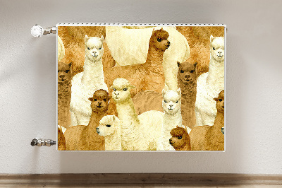 Radiator cover Alpaca