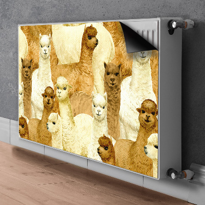 Radiator cover Alpaca