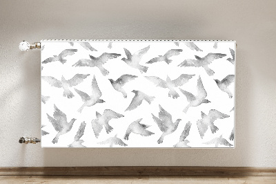 Decorative radiator mat Birds