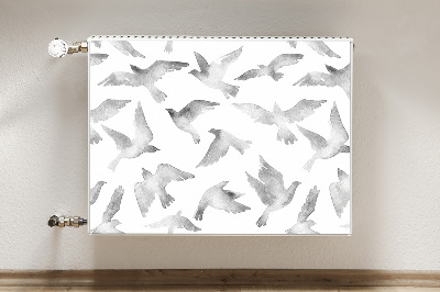 Decorative radiator mat Birds