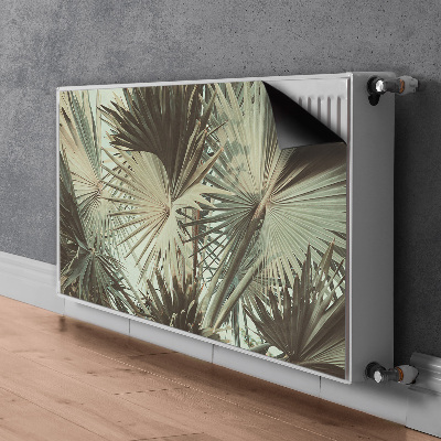 Decorative radiator cover Banana bush