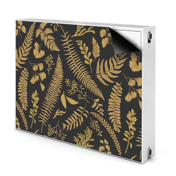 Magnetic radiator mat Golden ferns