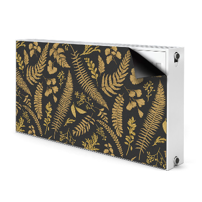 Magnetic radiator mat Golden ferns