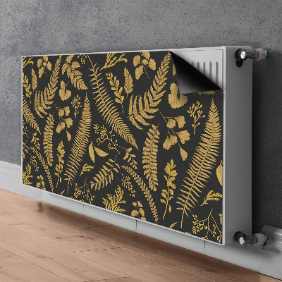 Magnetic radiator mat Golden ferns