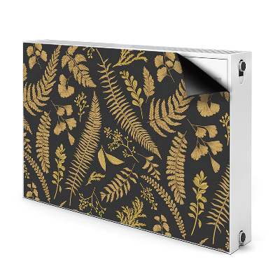 Magnetic radiator mat Golden ferns