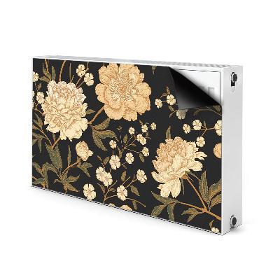 Radiator cover White peony