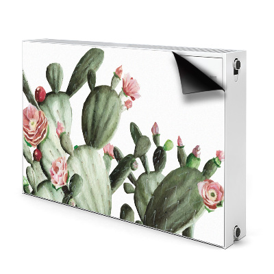 Decorative radiator cover Cacti