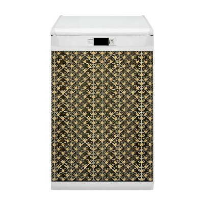 Dishwasher cover magnet Art Deco