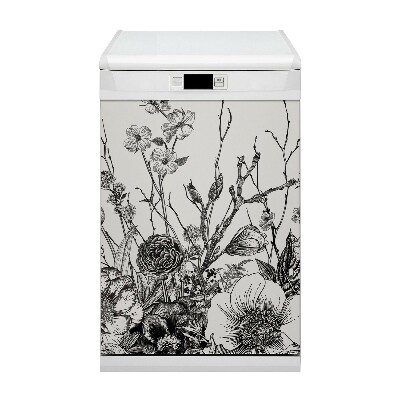 Magnetic dishwasher cover Meadow