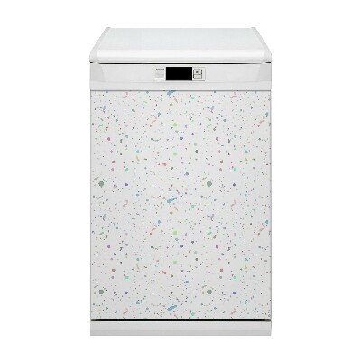 Magnetic dishwasher cover Paint stain