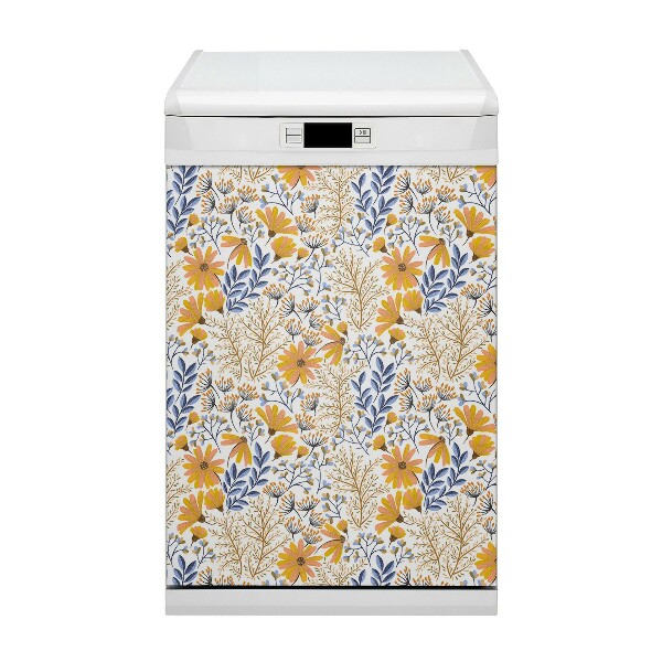 Dishwasher cover Pastel meadow