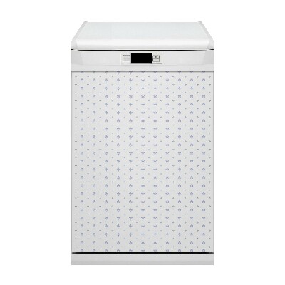 Magnetic dishwasher cover Floral pattern