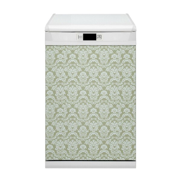 Magnetic dishwasher cover Green ornament