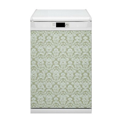 Magnetic dishwasher cover Green ornament