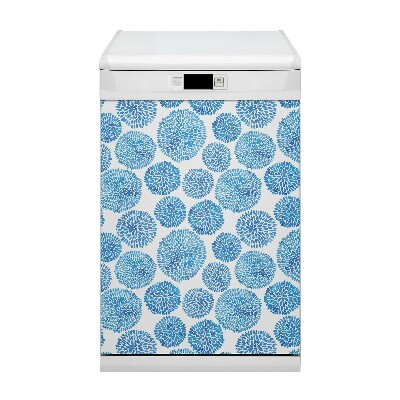 Dishwasher cover magnet Japanese pattern