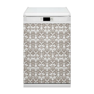 Dishwasher cover Baroque pattern