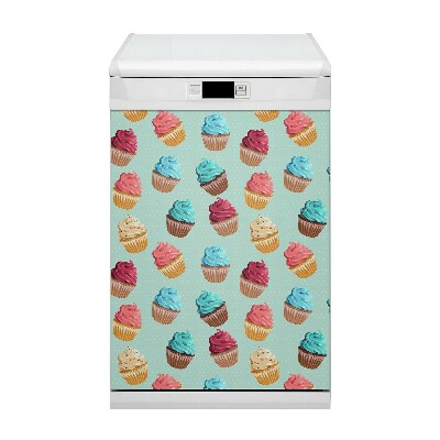 Decorative dishwasher magnet Muffin cupcakes