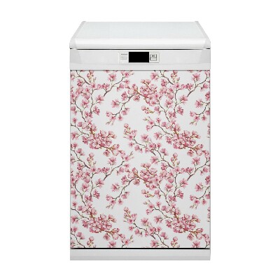 Dishwasher cover Cherry blossoms