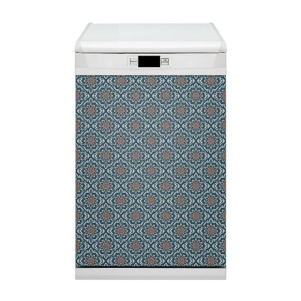 Magnetic dishwasher cover Mandala pattern