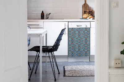 Magnetic dishwasher cover Mandala pattern