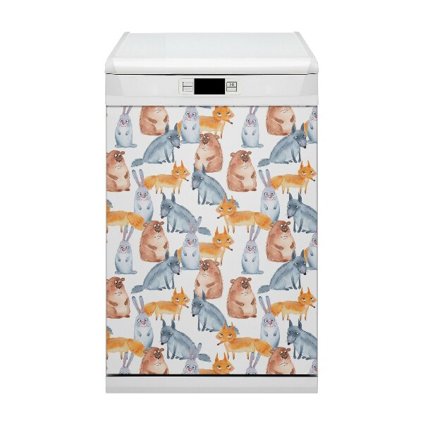 Dishwasher cover Animals