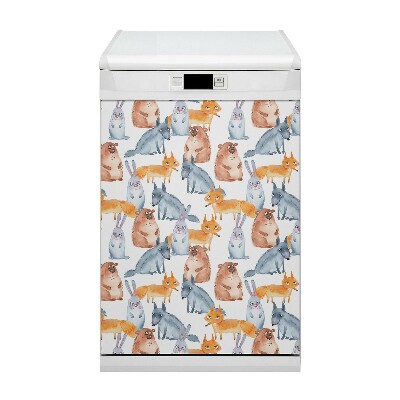 Dishwasher cover Animals