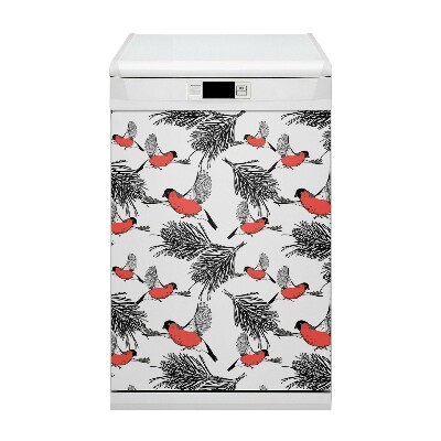 Dishwasher cover magnet Gile and trees