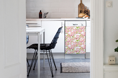 Decorative dishwasher magnet Cherry blossoms