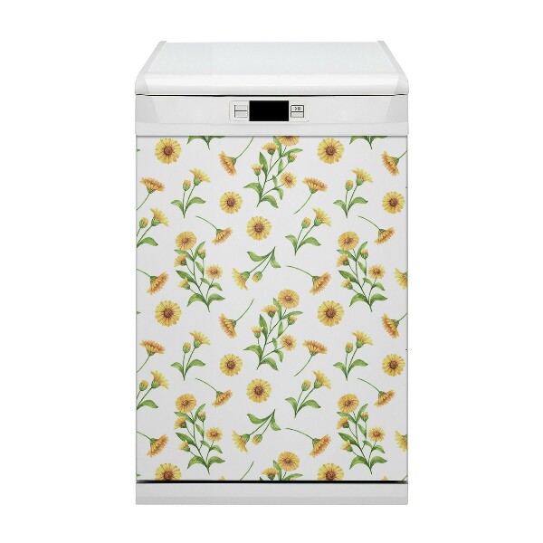 Dishwasher cover Sunflowers