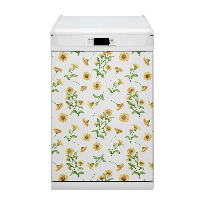 Dishwasher cover Sunflowers