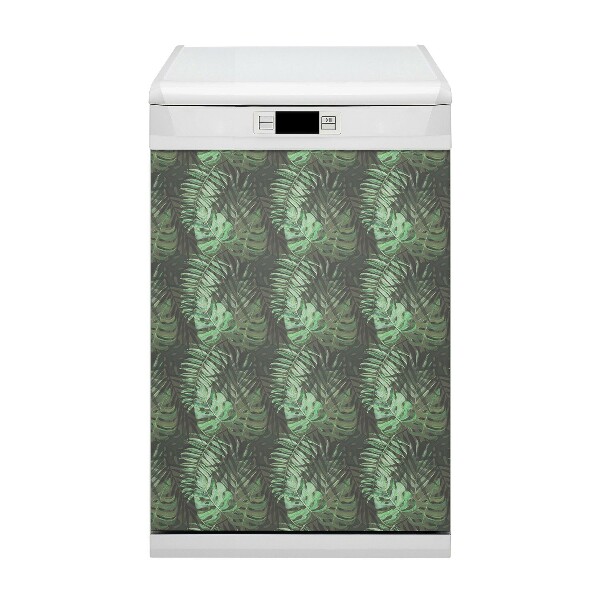 Dishwasher cover magnet Tropical monster