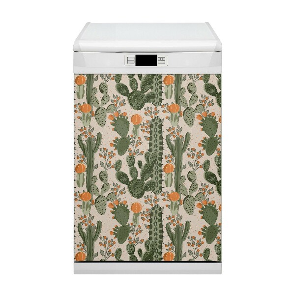 Dishwasher cover magnet Cactus