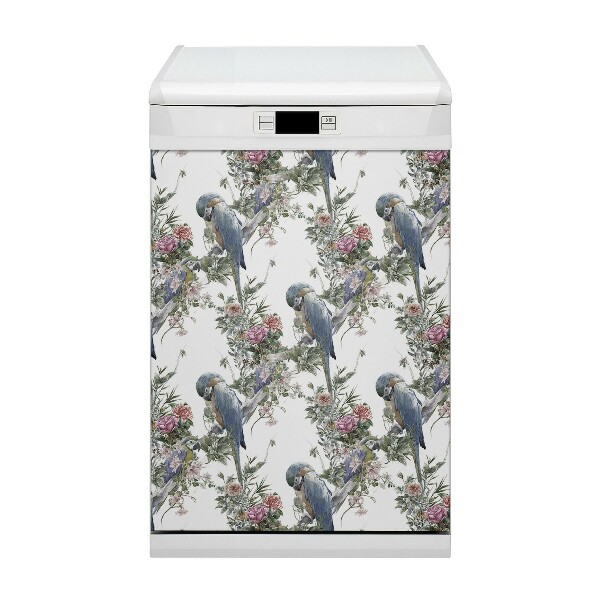 Dishwasher cover magnet Parrot