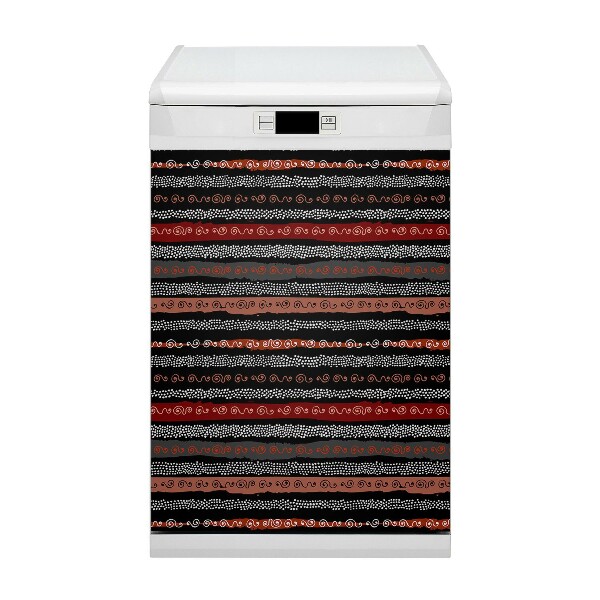 Dishwasher cover Tribal pattern