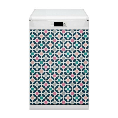 Dishwasher cover magnet Pastel pattern