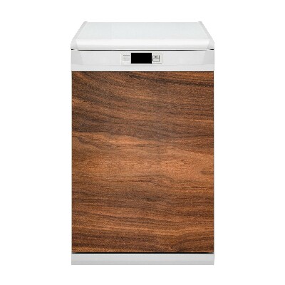 Magnetic dishwasher cover Wood