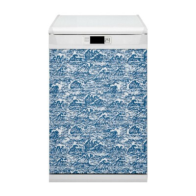 Dishwasher cover magnet Storm