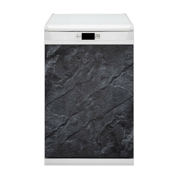 Dishwasher cover magnet Black coal