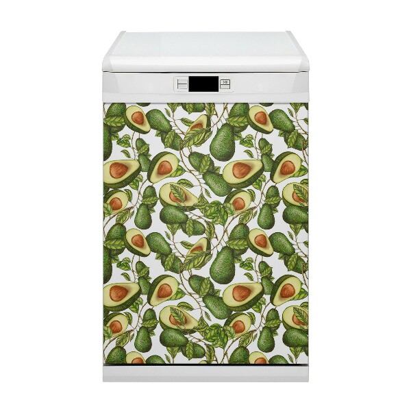 Magnetic dishwasher cover Avocado