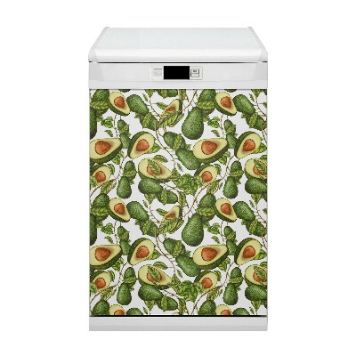 Magnetic dishwasher cover Avocado