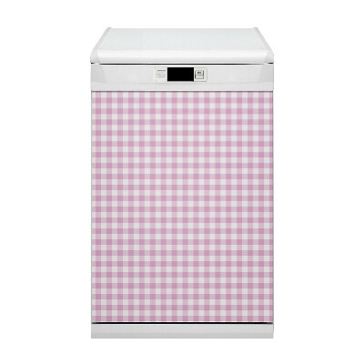 Magnetic dishwasher cover Pink grille