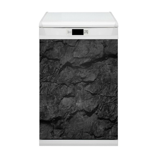 Magnetic dishwasher cover Coal theme