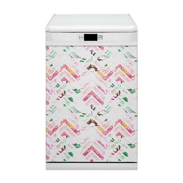 Magnetic dishwasher cover Floral shoemaker