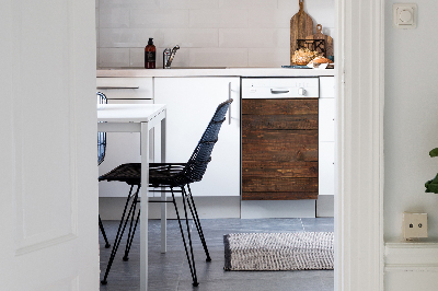 Dishwasher cover Wooden planks