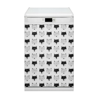 Magnetic dishwasher cover Pattern in Liski