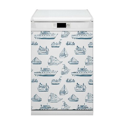 Dishwasher cover Blue ships