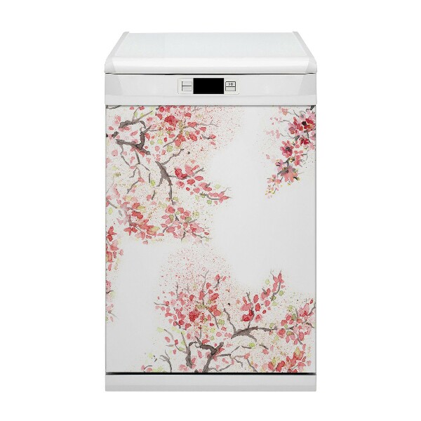 Dishwasher cover Cherry blossoms