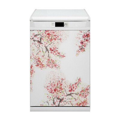 Dishwasher cover Cherry blossoms